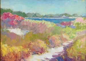 PATH BEHIND DOWSES  |  Oil on board  |  9 x 12  |  15 x 18 Framed  |  $700