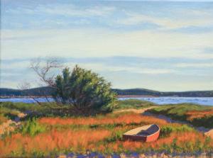 Looking East  |  Oil on canvas  |  18 x 24  |  24 x 30 Framed  |  $3,500