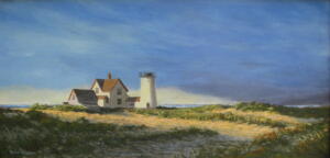 MORNING LIGHT |  Oil on board |  10 x 20 |  16 x 26 Framed |  $1050