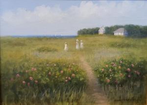 Field of Flowers  |  Oil on canvas  |  12 x 16  |  18 x 22 Framed  |  $1300