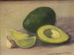 GUACAMOLE  |  Oil on board  |  6 x 8  |  11 x 13 Framed  |  $500