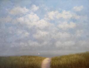 Distant Sails  |  Oil on canvas  |  30 x 40  |  31 x 41 Framed  |  $3500