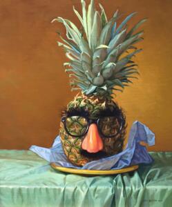 INCOGNITO  | 16 x 13.5  | Oil on Linen on panel | $3800
