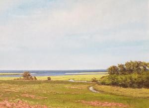 VIEW FROM THE HILL  |  Oil on panel  |  12 x 16  |  16 x 20 Framed  |  $1600